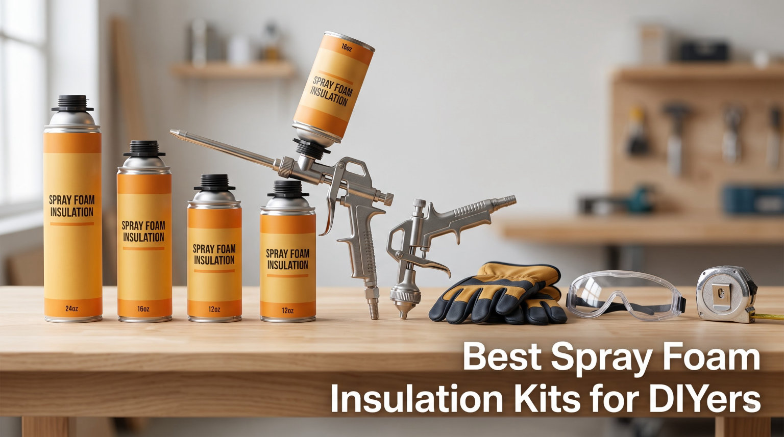 Best Spray Foam Insulation Kits for DIYers
