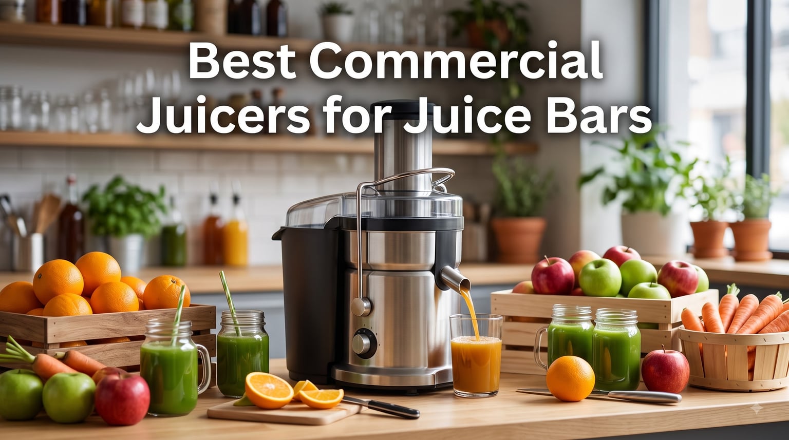 Best Commercial Juicers for Juice Bars