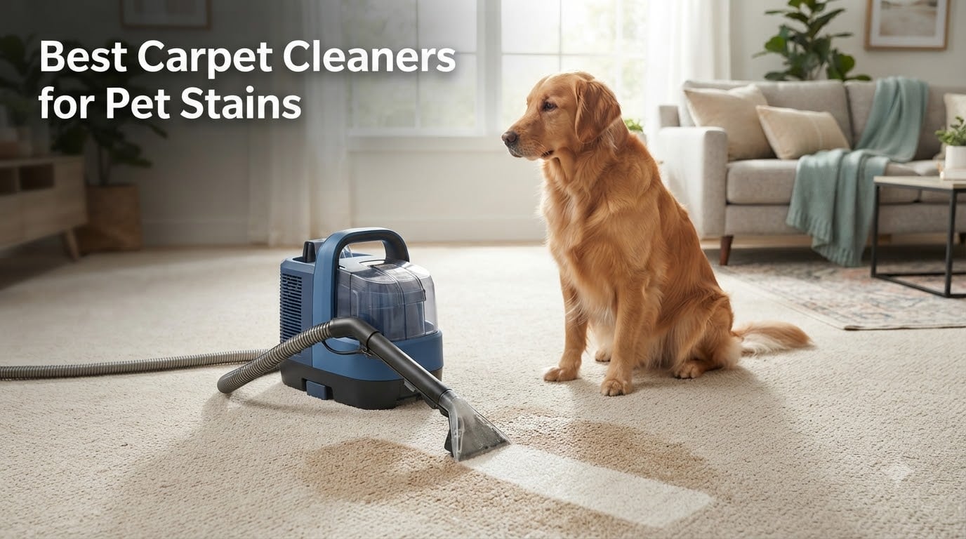 Best Carpet Cleaners for Pet Stains