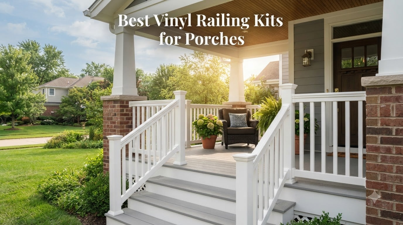 Best Vinyl Railing Kits for Porches