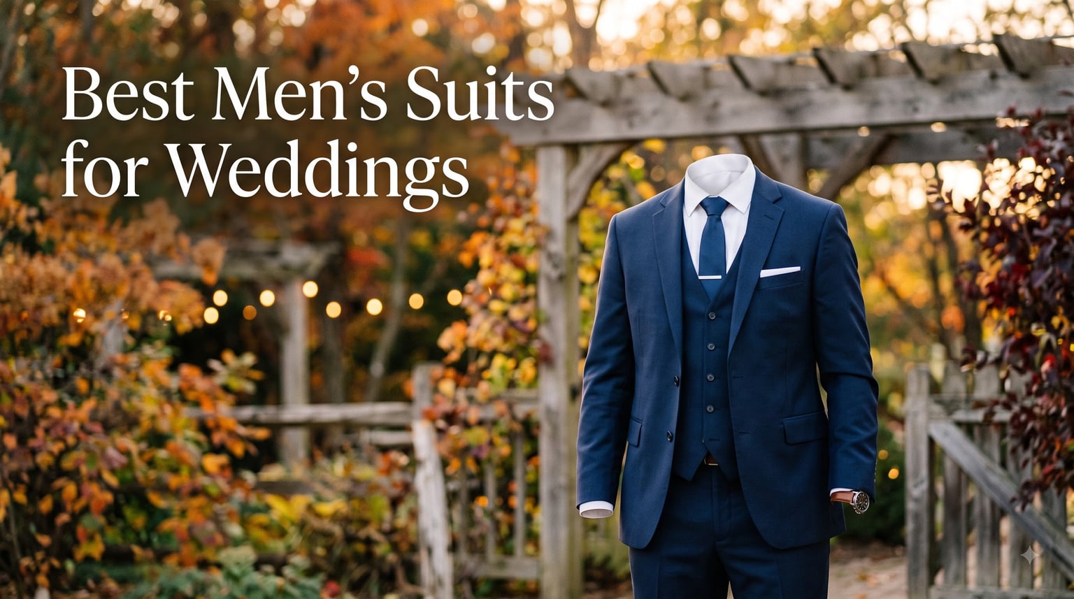 Best Men's Suits for Weddings