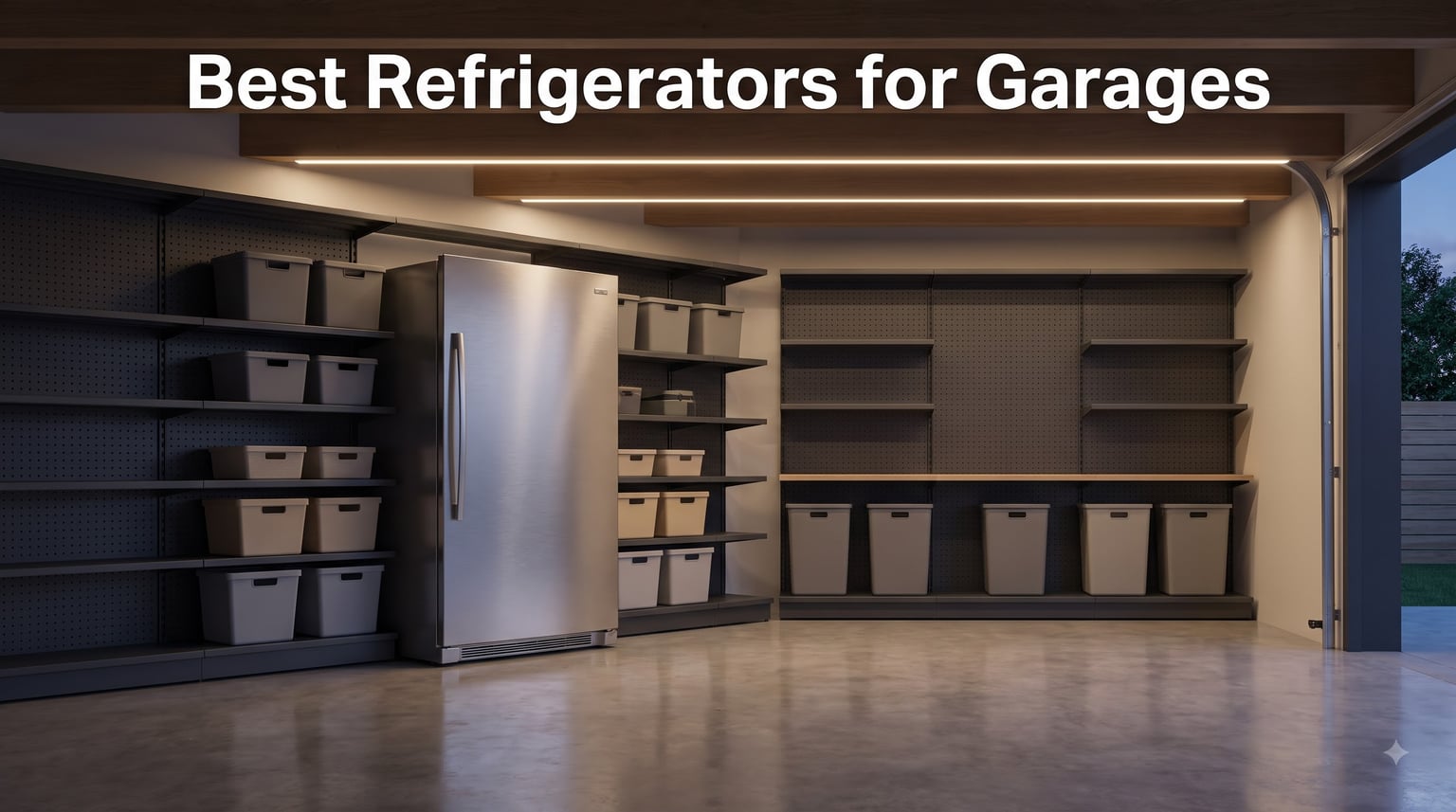 Best Refrigerators for Garages