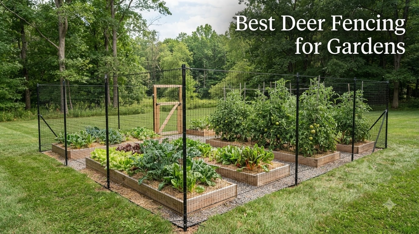 Best Deer Fencing for Gardens