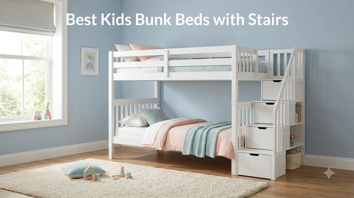 Best Kids Bunk Beds with Stairs