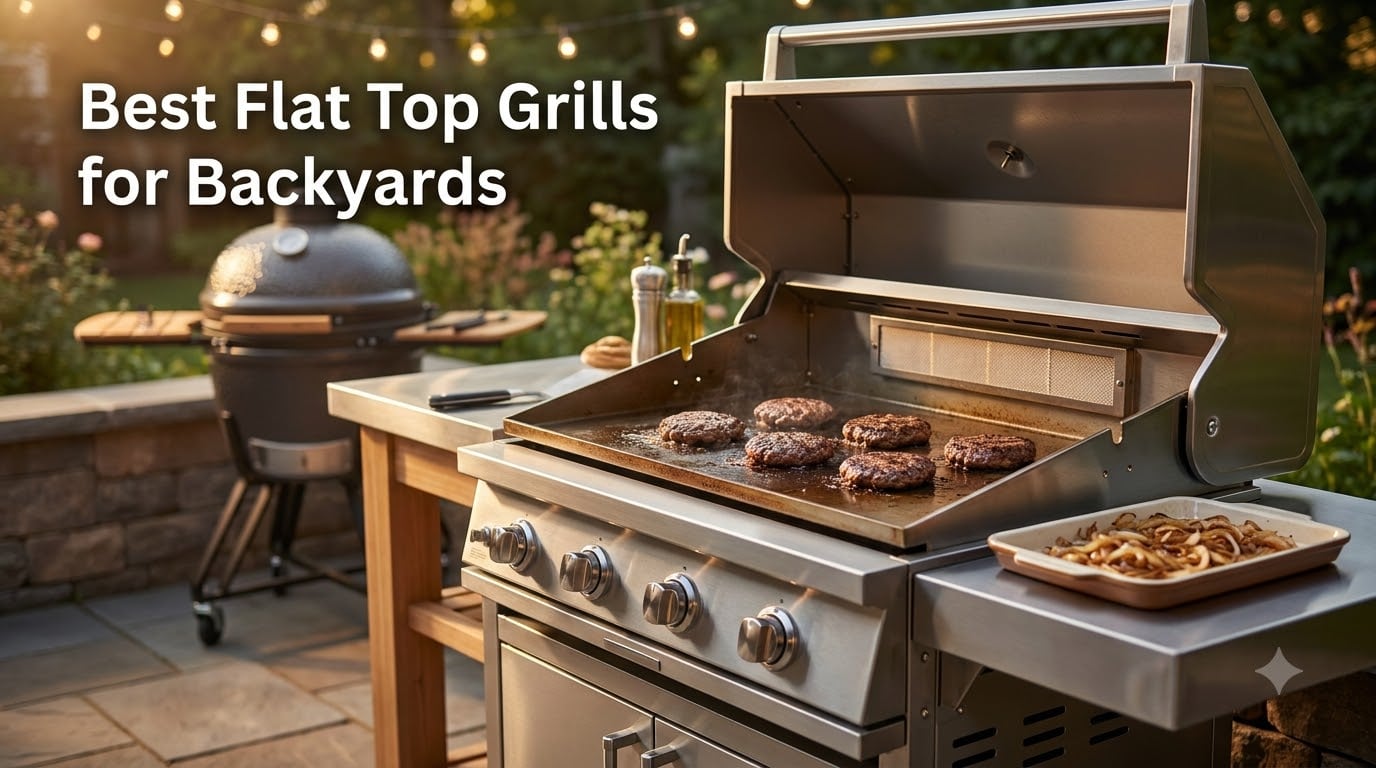 Best Flat Top Grills for Backyards