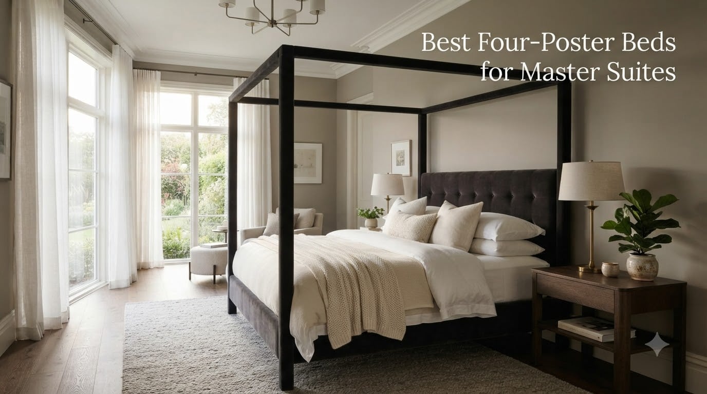 Best Four-Poster Beds for Master Suites