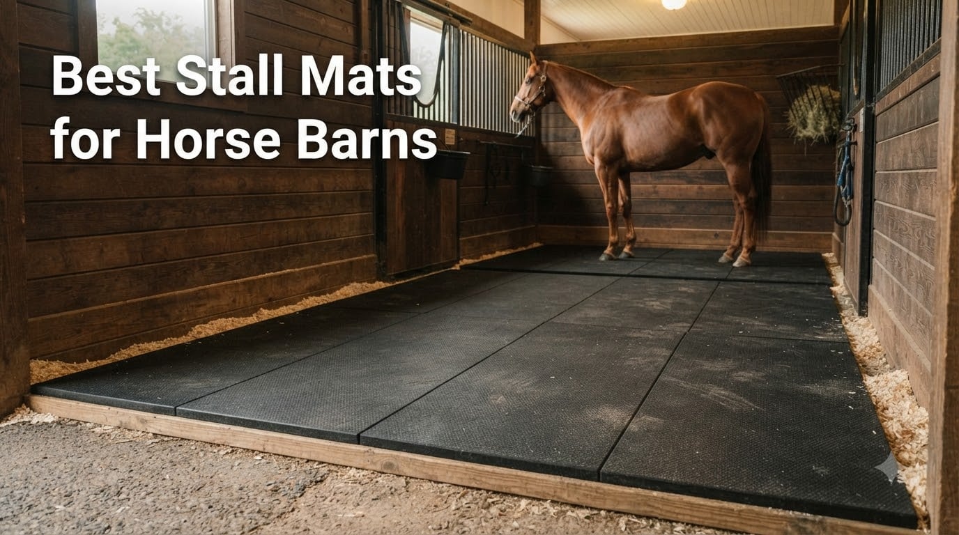 Best Stall Mats for Horse Barns