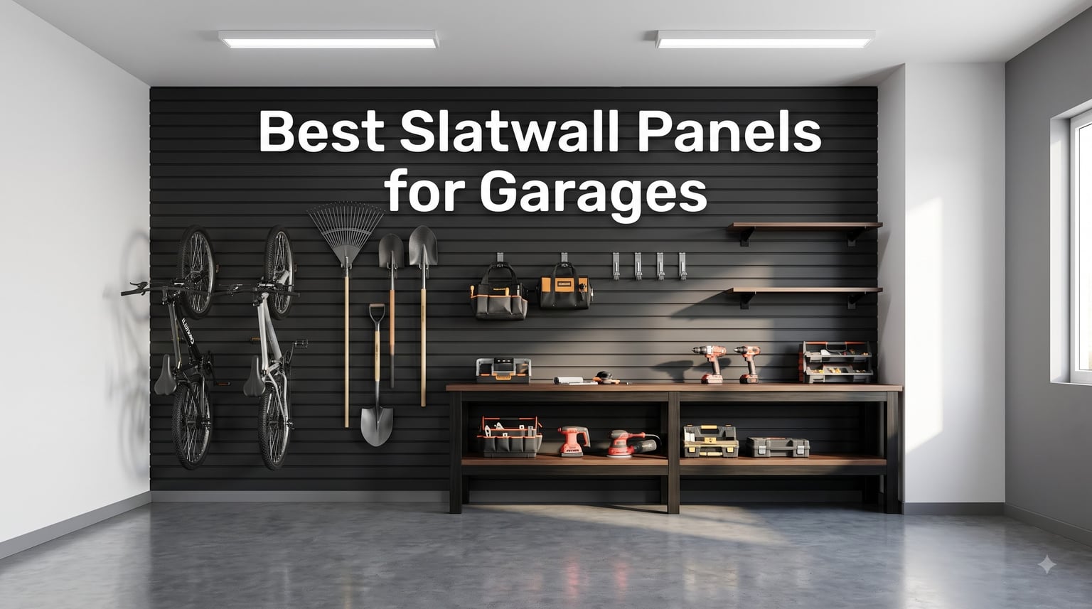 Best Slatwall Panels for Garages