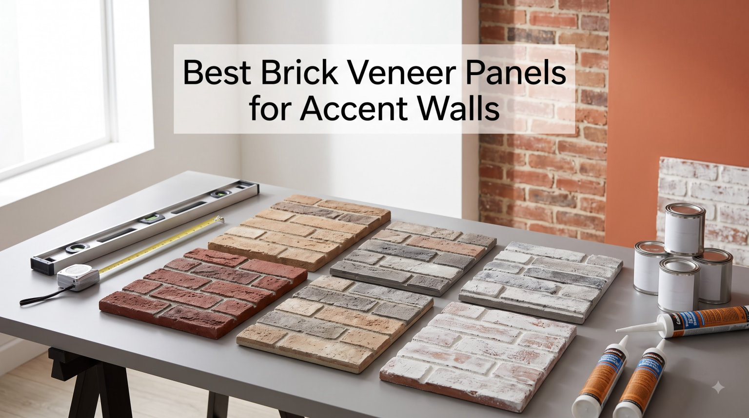 Best Brick Veneer Panels for Accent Walls