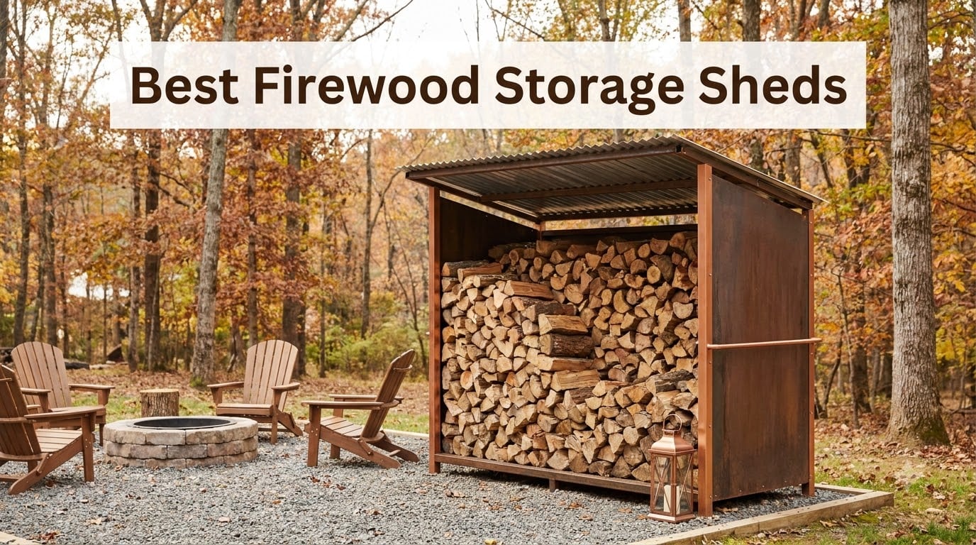 Best Firewood Storage Sheds