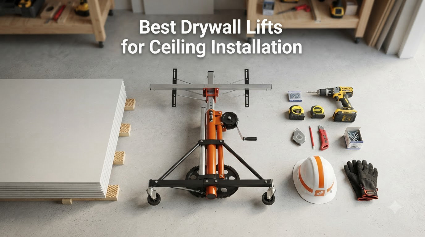 Best Drywall Lifts for Ceiling Installation