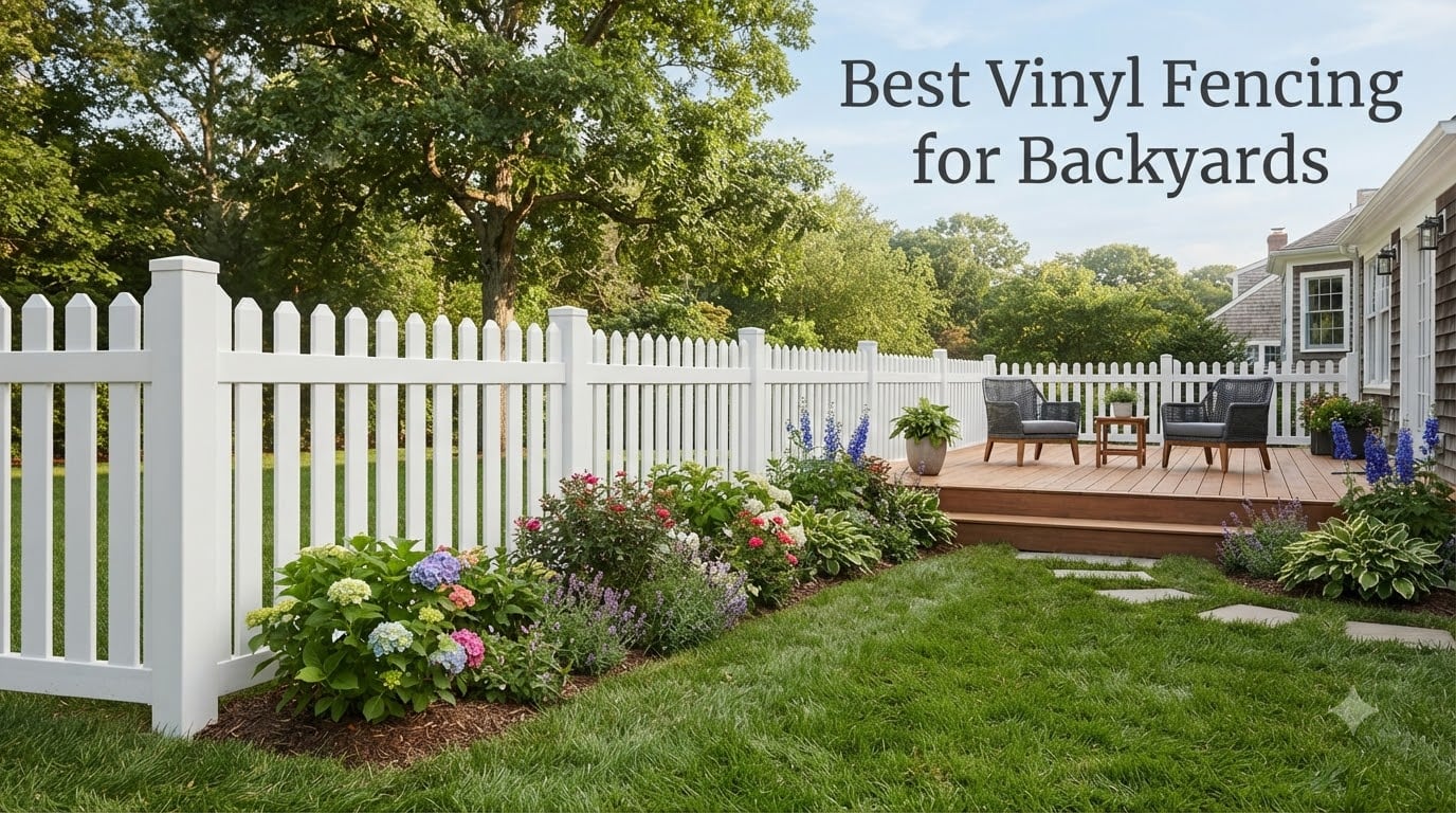 Best Vinyl Fencing for Backyards
