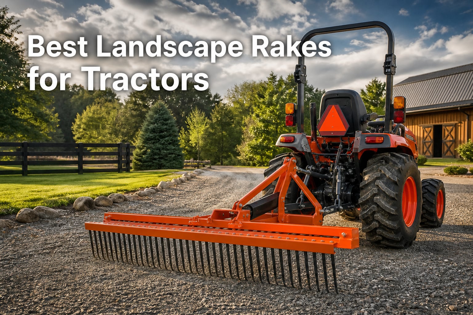 Best Landscape Rakes for Tractors