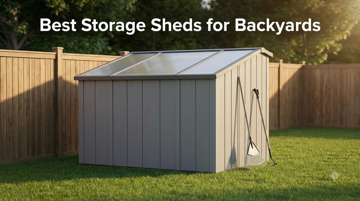 Best Storage Sheds for Backyards