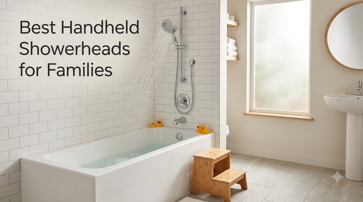 Best Handheld Showerheads for Families