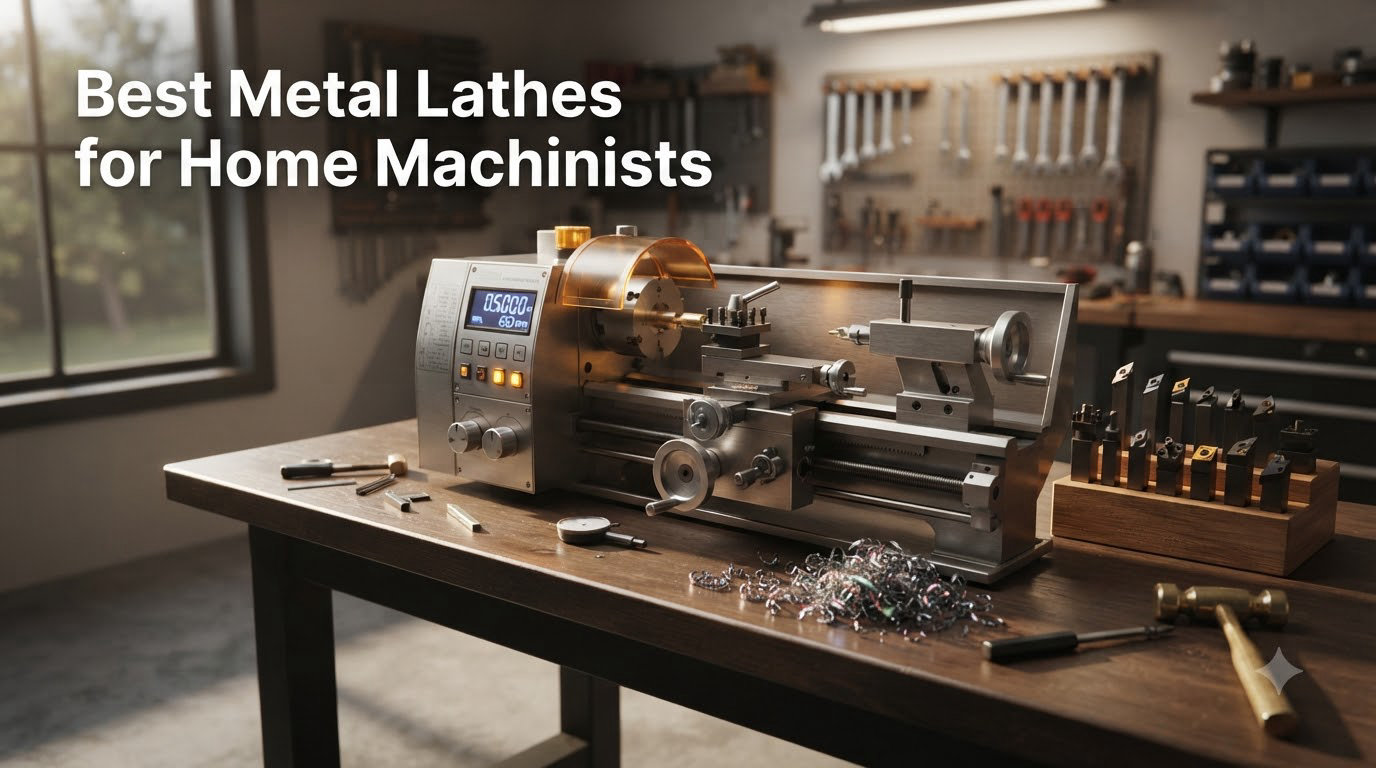 Best Metal Lathes for Home Machinists