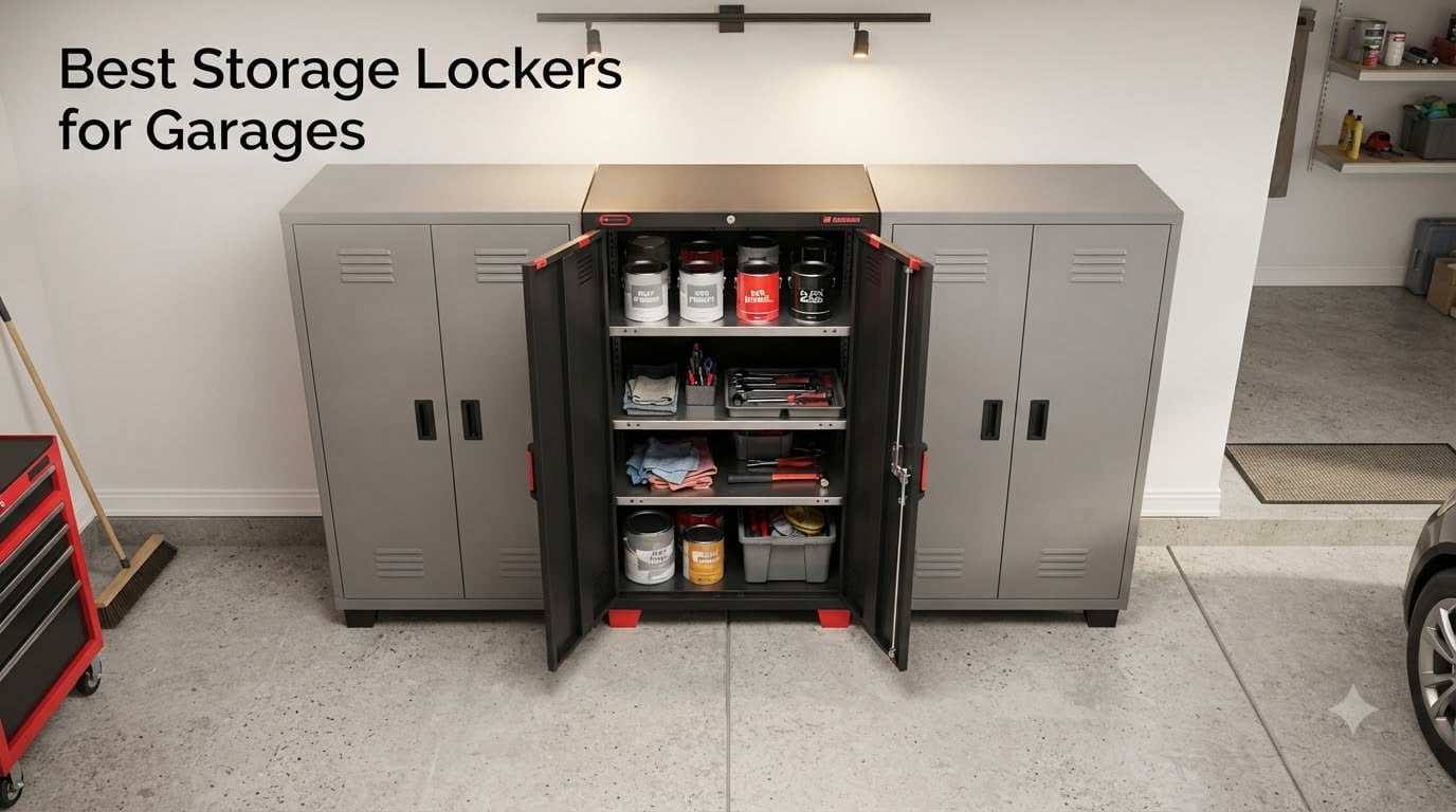 Best Storage Lockers for Garages