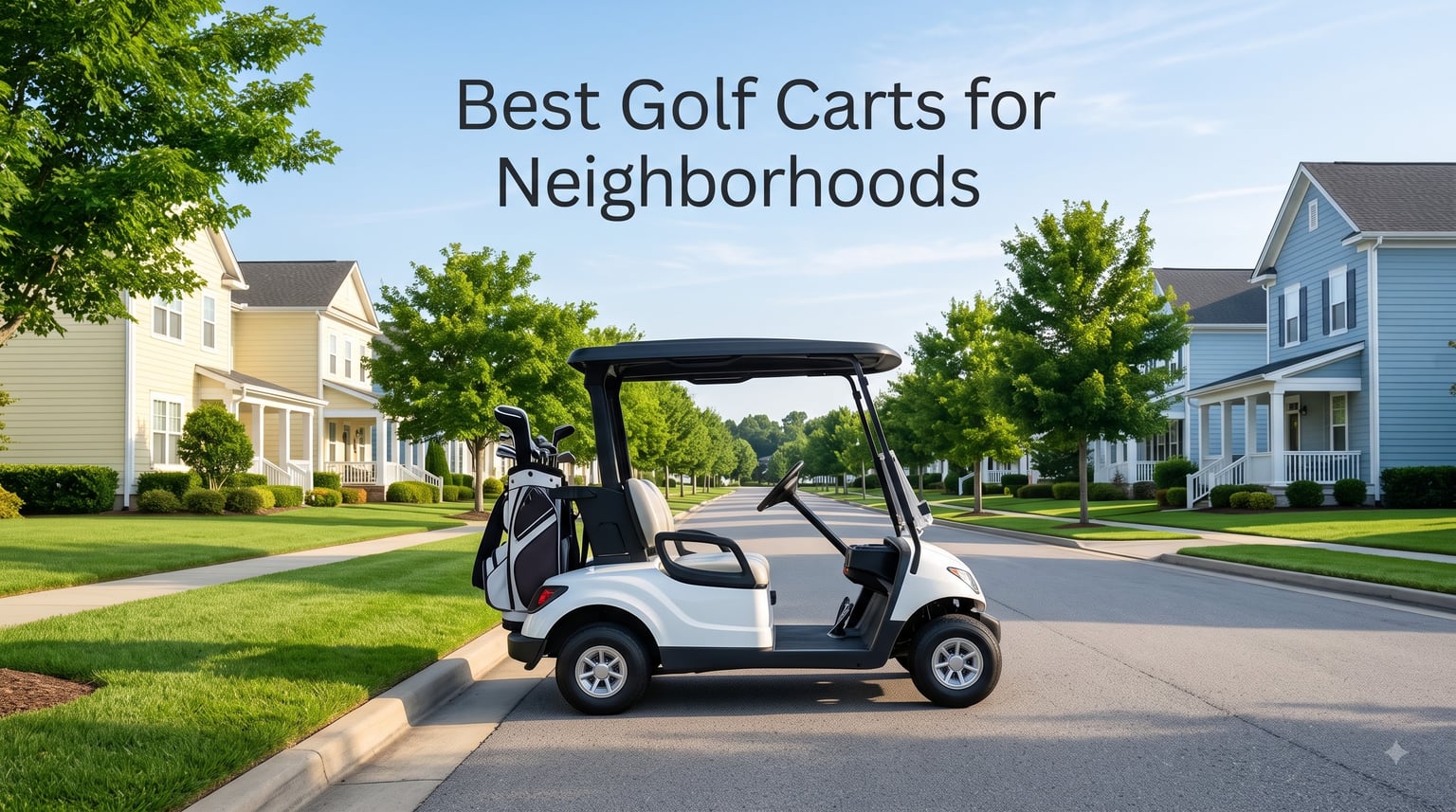 Best Golf Carts for Neighborhoods
