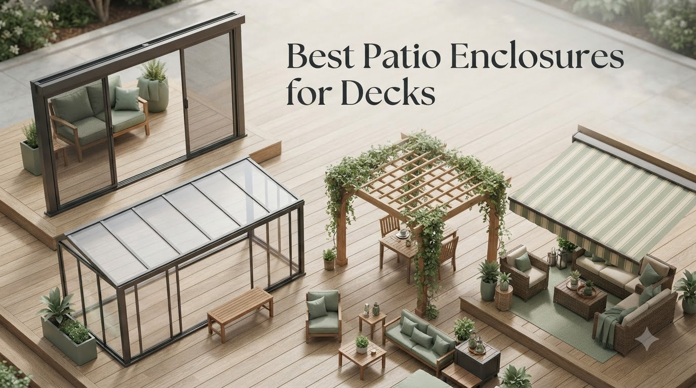 Best Patio Enclosures for Decks