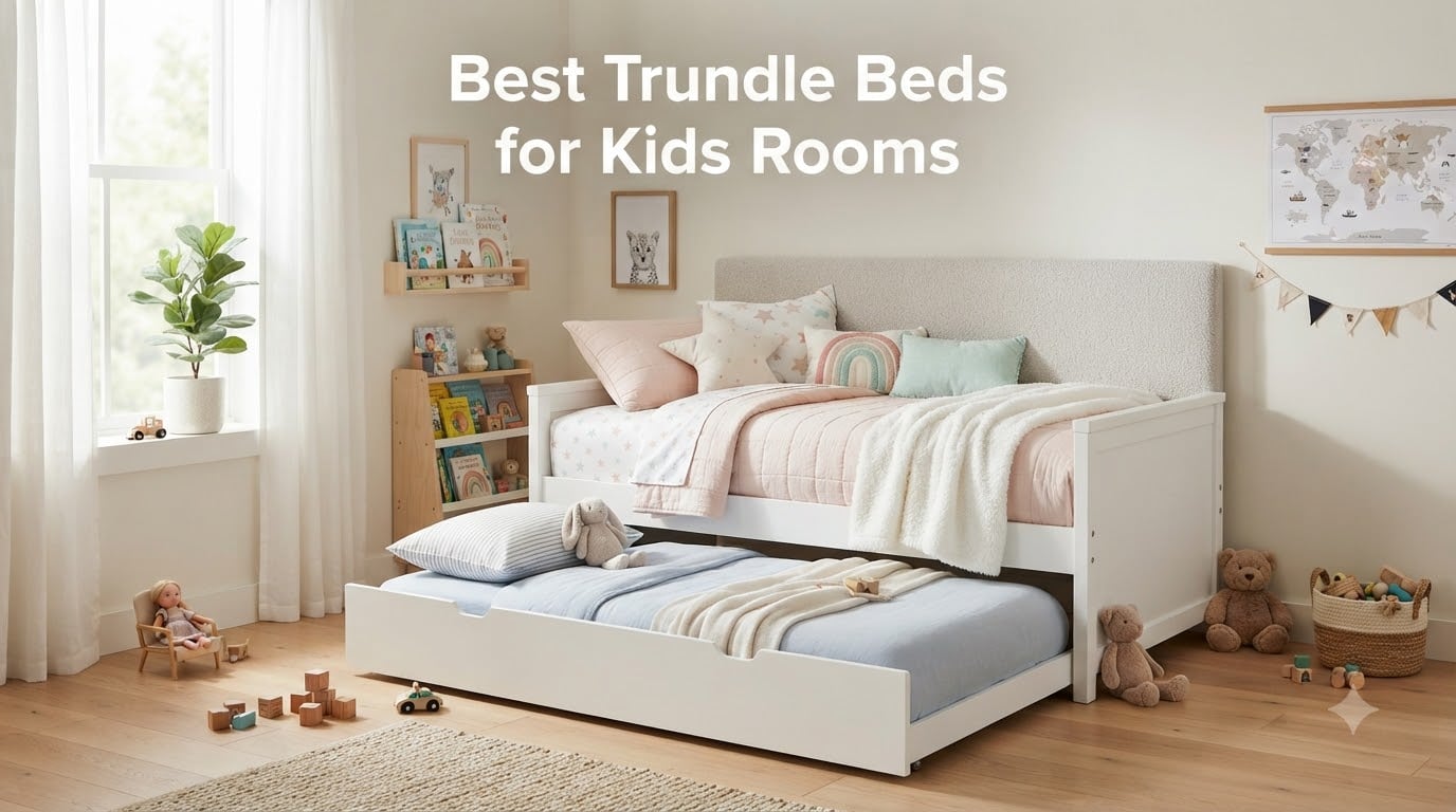Best Trundle Beds for Kids Rooms