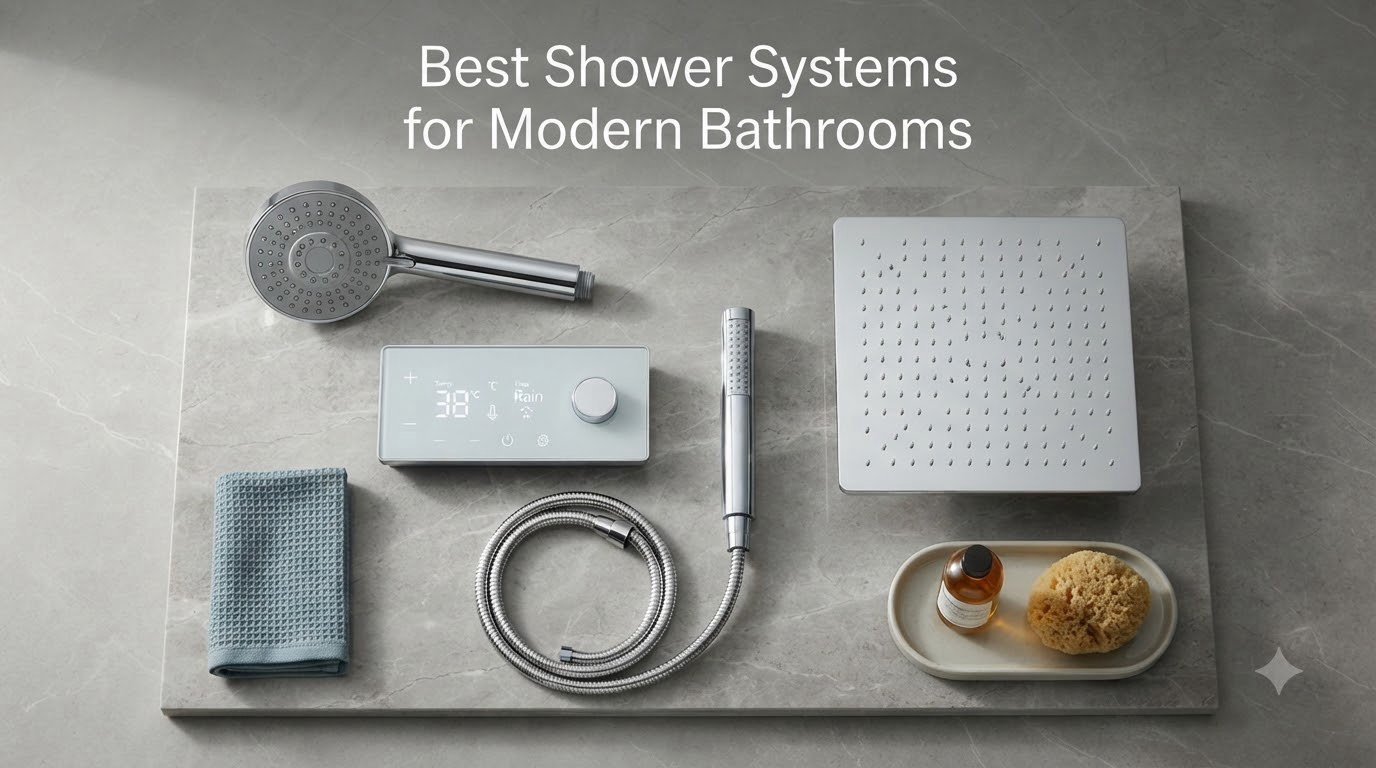 Best Shower Systems for Modern Bathrooms