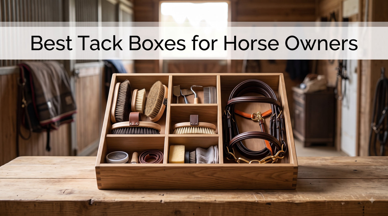 Best Tack Boxes for Horse Owners