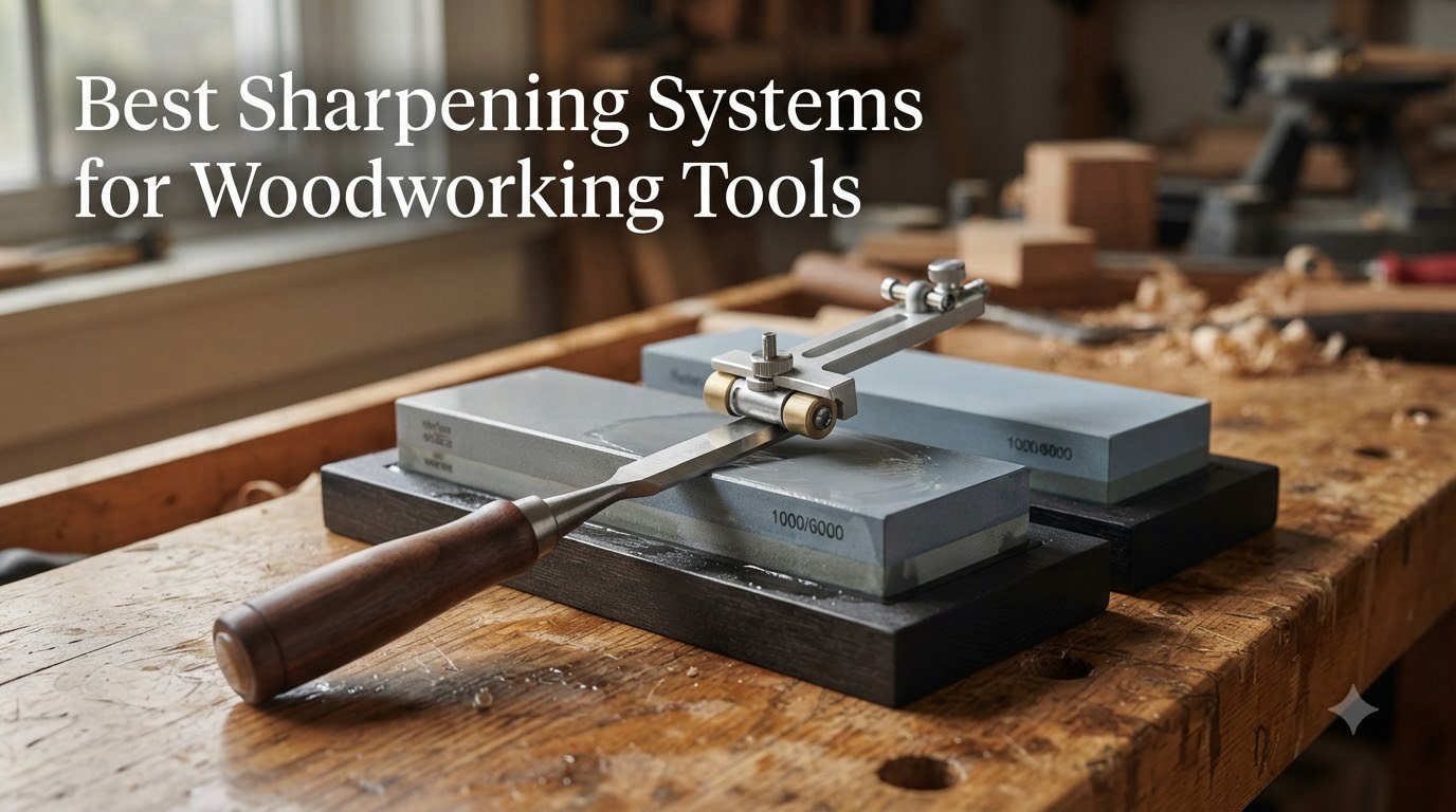 Best Sharpening Systems for Woodworking Tools