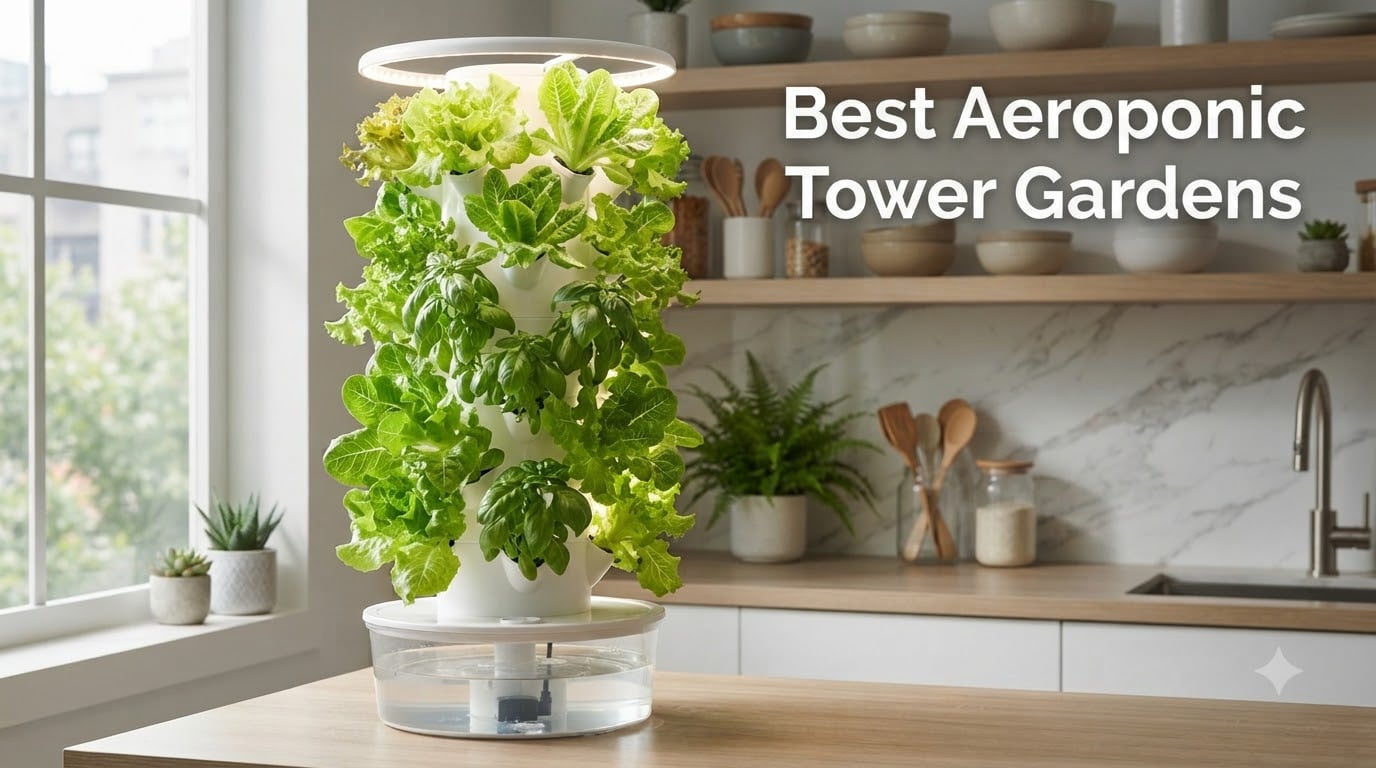 Best Aeroponic Tower Gardens