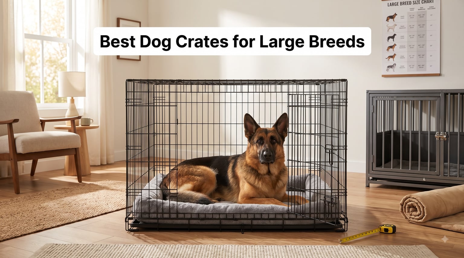 Best Dog Crates for Large Breeds