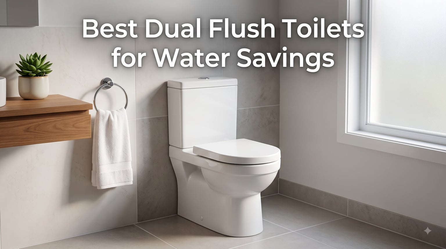 Best Dual Flush Toilets for Water Savings
