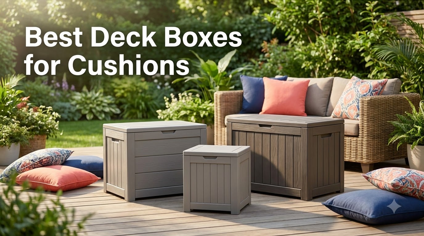 Best Deck Boxes for Cushions