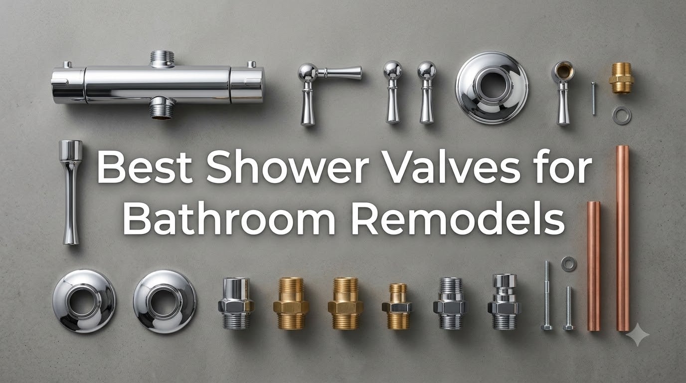 Best Shower Valves for Bathroom Remodels