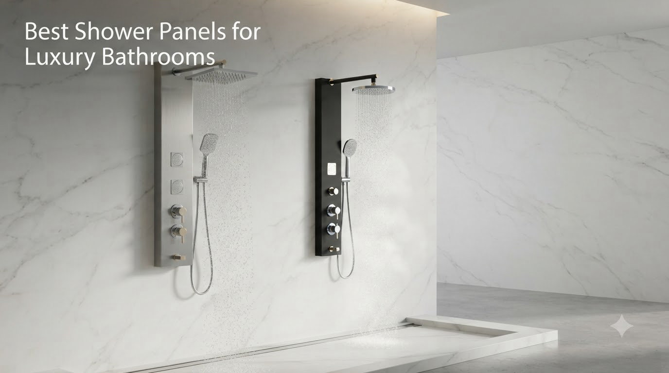 Best Shower Panels for Luxury Bathrooms
