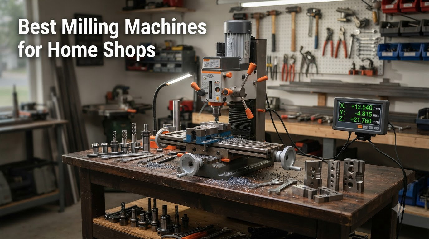 Best Milling Machines for Home Shops