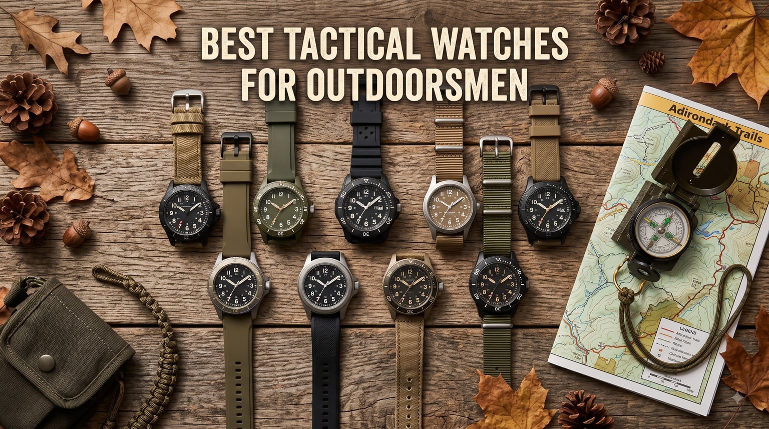 Best Tactical Watches for Outdoorsmen