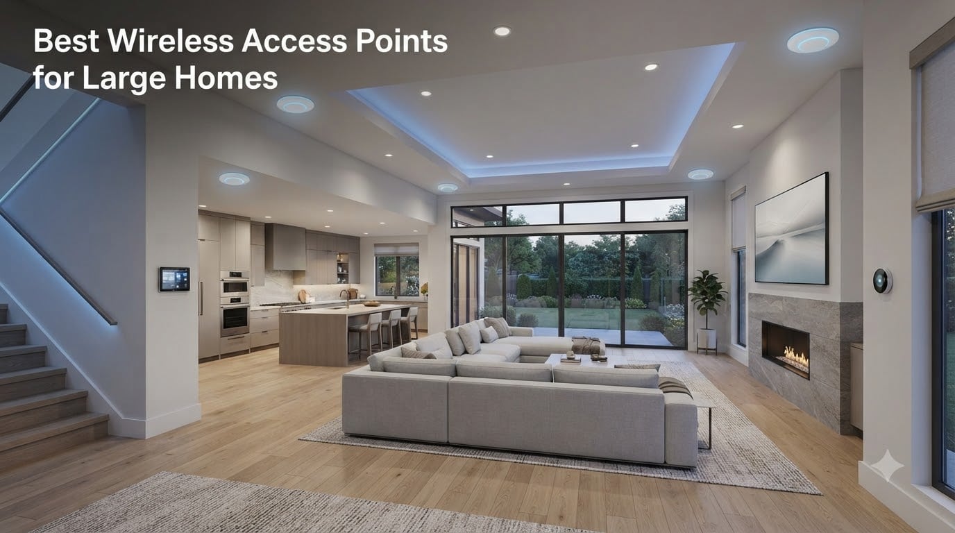 Best Wireless Access Points for Large Homes