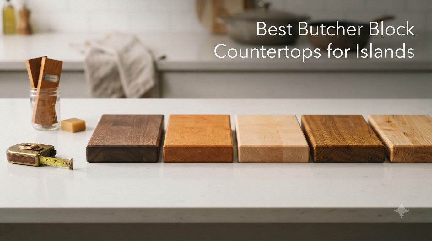 Best Butcher Block Countertops for Islands