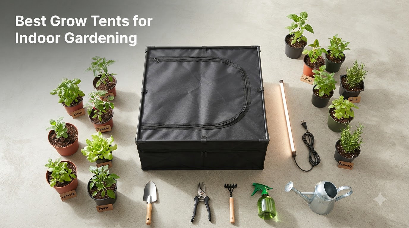 Best Grow Tents for Indoor Gardening