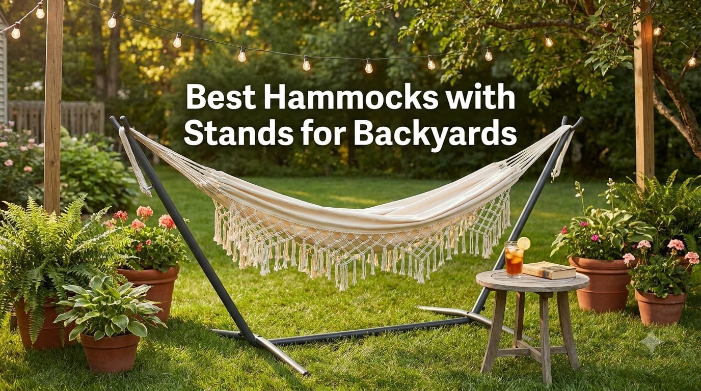 Best Hammocks with Stands for Backyards