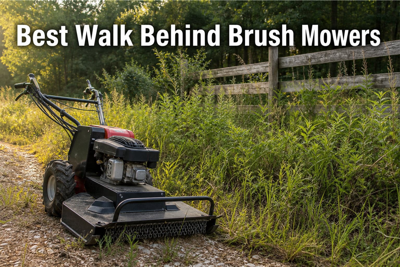 Best Walk Behind Brush Mowers