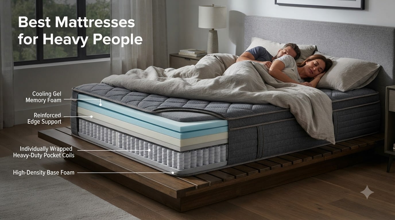 Best Mattresses for Heavy People
