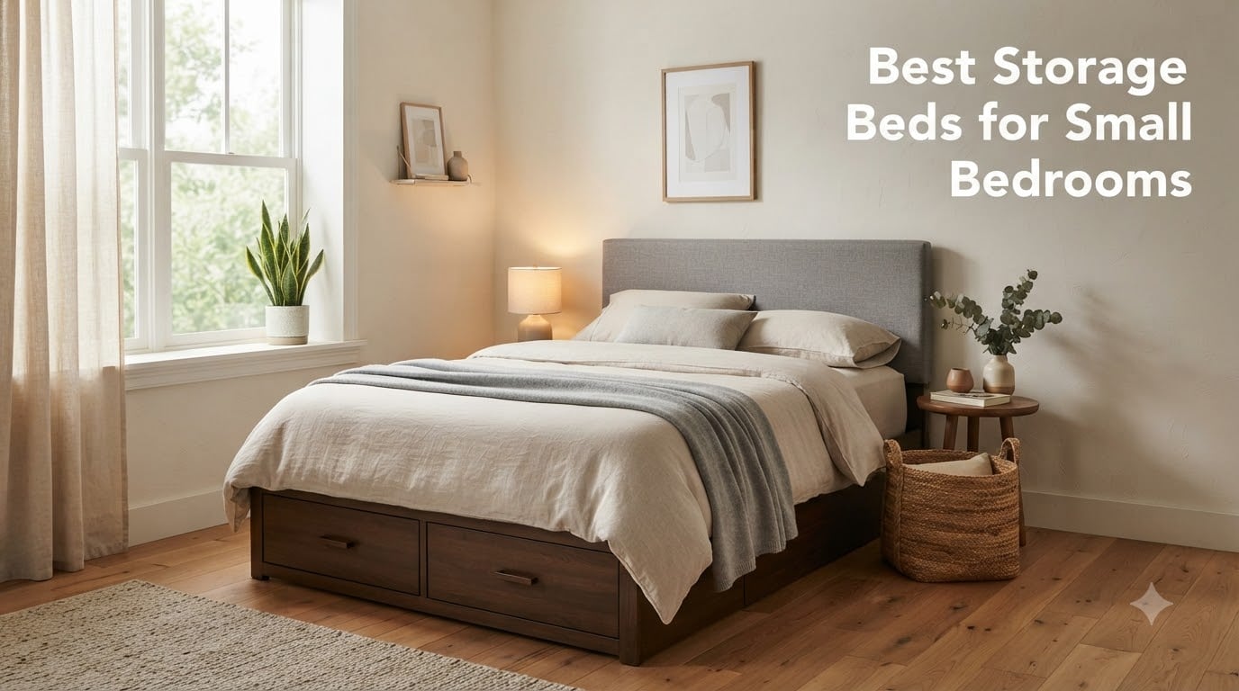 Best Storage Beds for Small Bedrooms