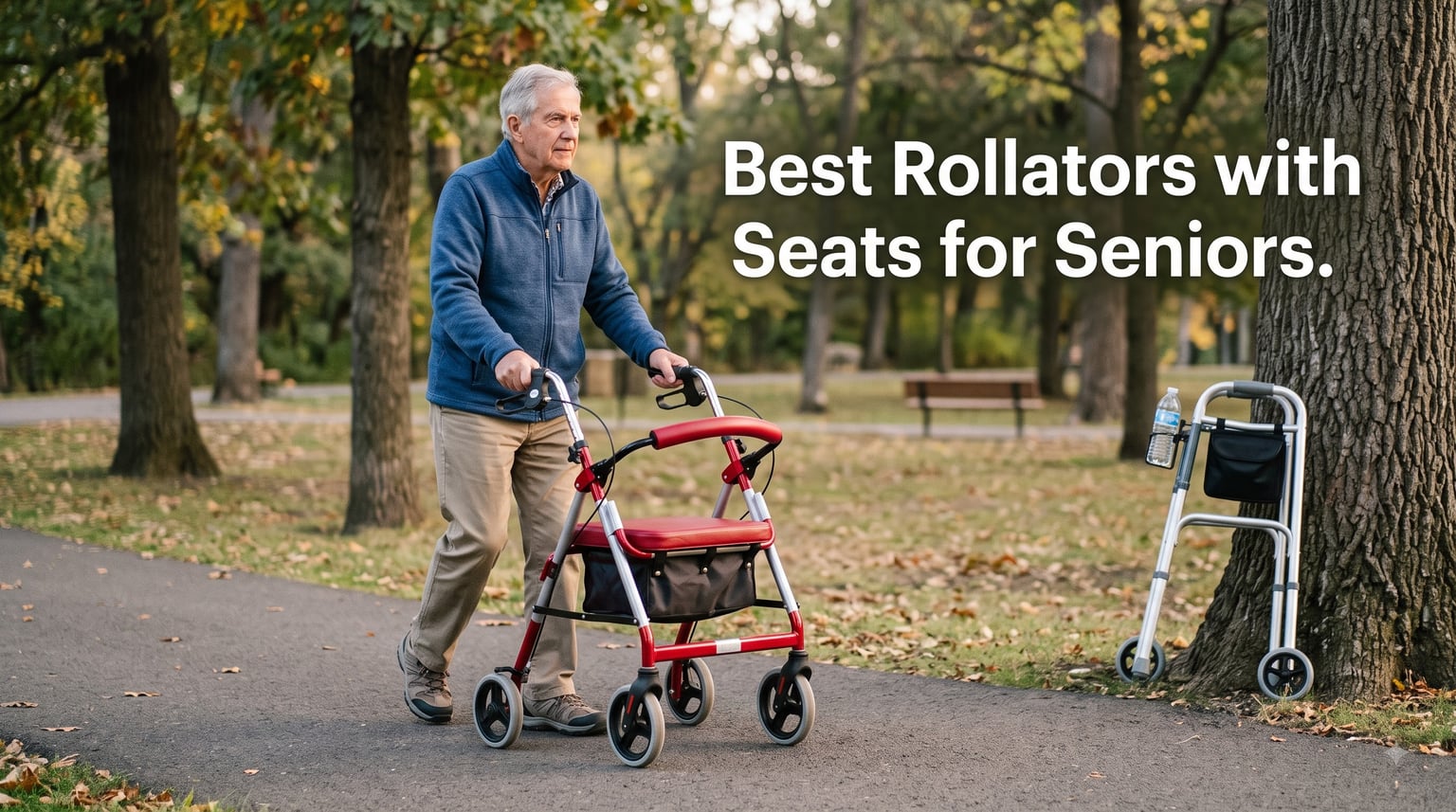 Best Rollators with Seats for Seniors