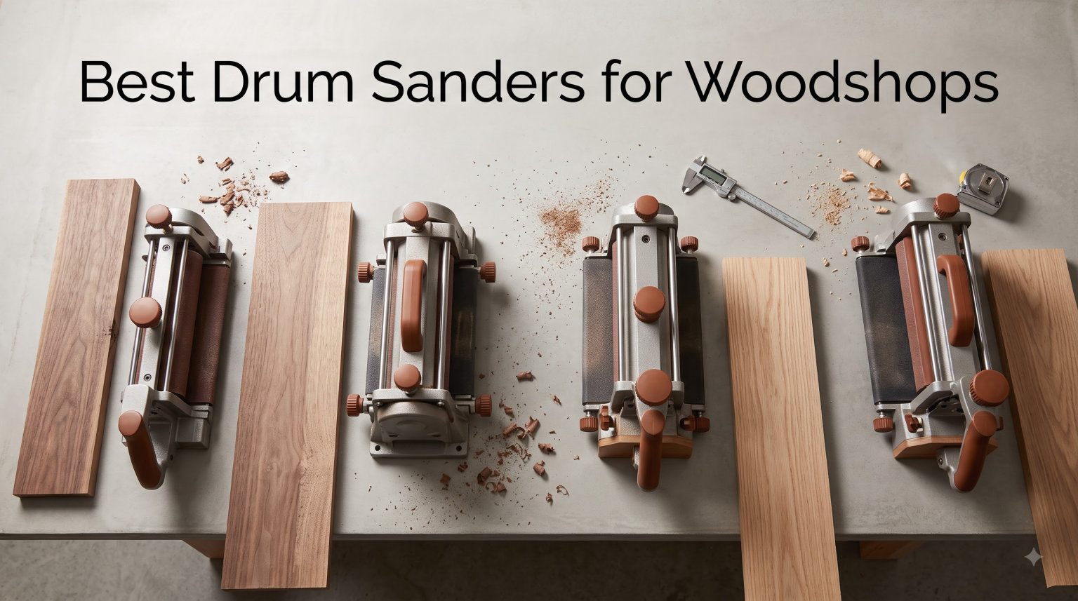 Best Drum Sanders for Woodshops