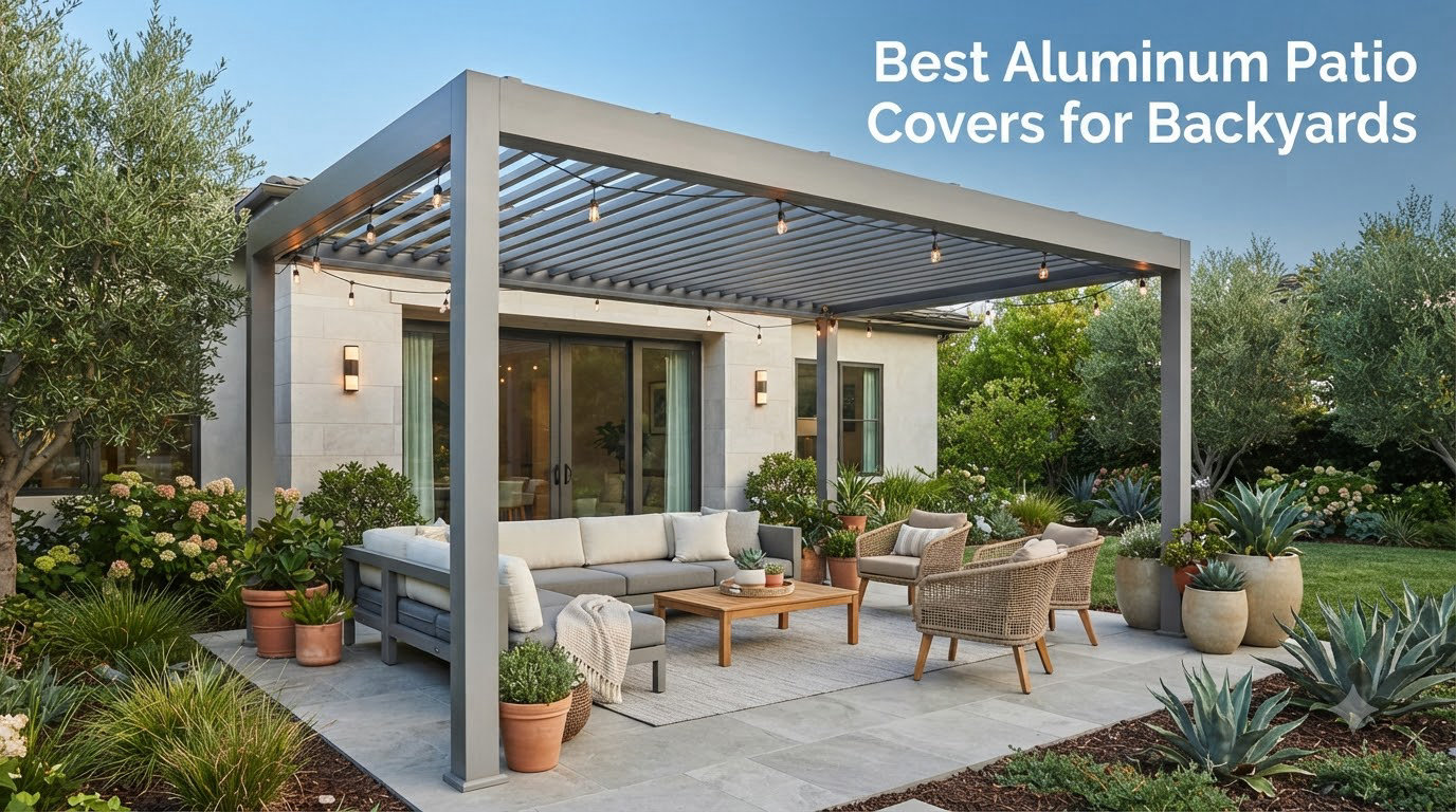 Best Aluminum Patio Covers for Backyards