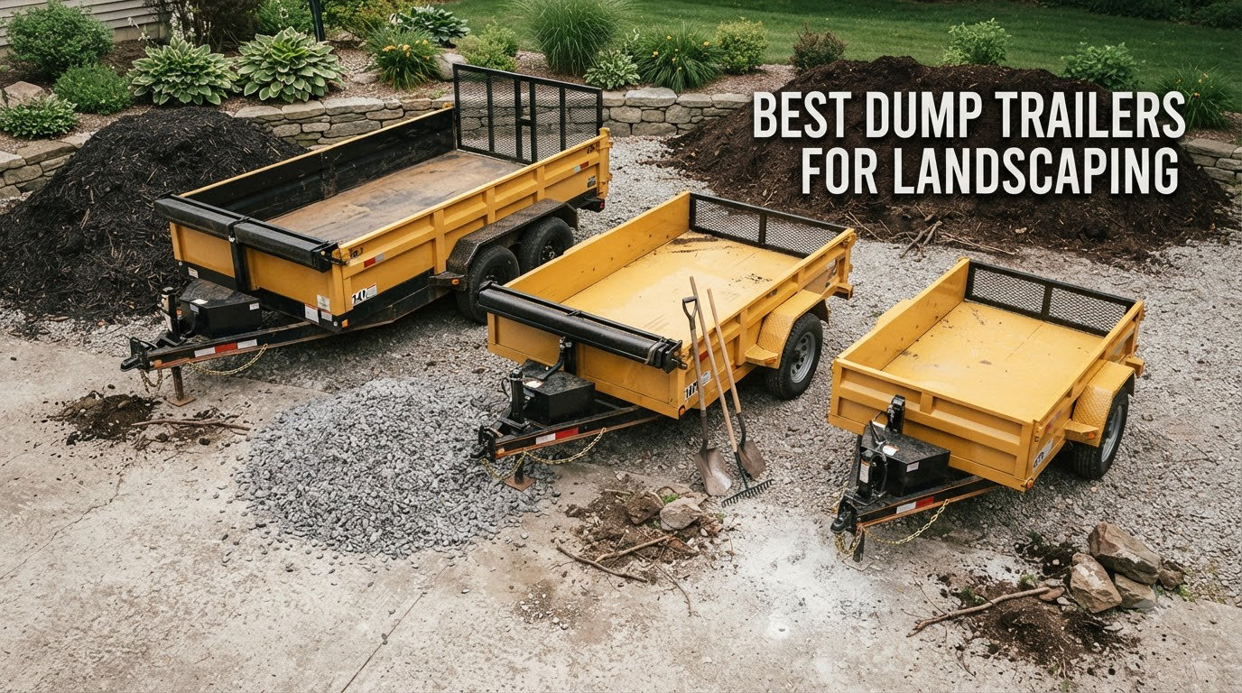 Best Dump Trailers for Landscaping