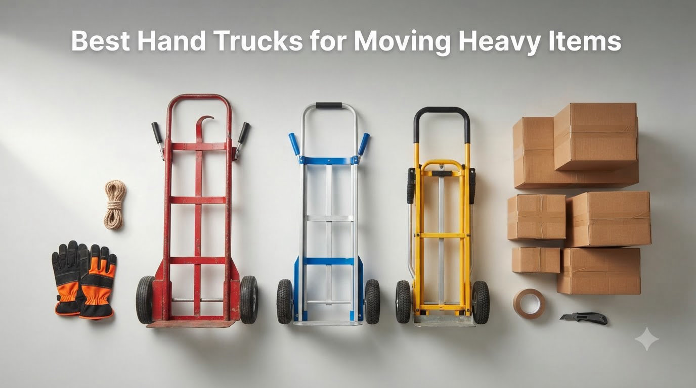Best Hand Trucks for Moving Heavy Items