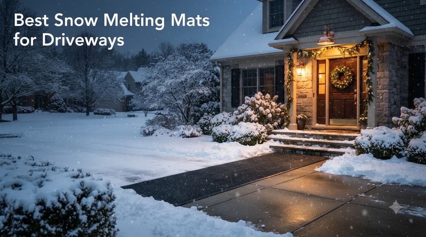 Best Snow Melting Mats for Driveways