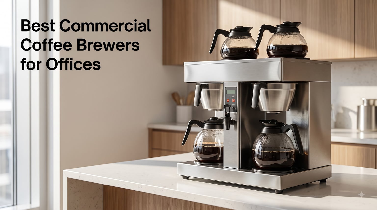 Best Commercial Coffee Brewers for Offices