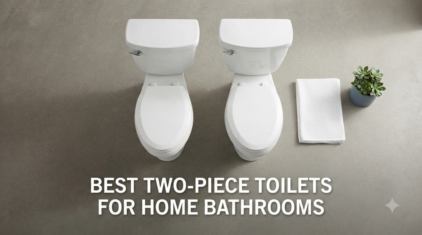 Best Two-Piece Toilets for Home Bathrooms